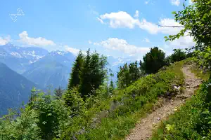 Der Chnügrat mit seiner einzigartigen Aussicht.