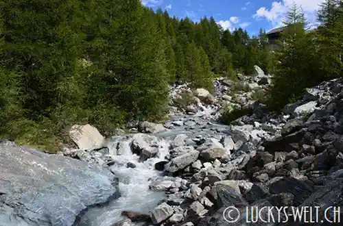Findelbach bei der 5-Seen-Wanderung