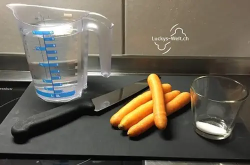 Morosche Karottensuppe Zutaten