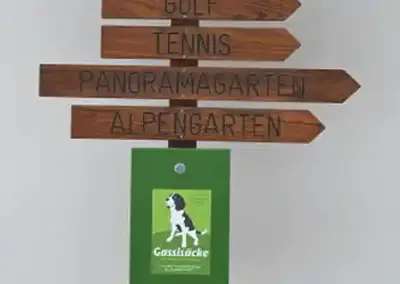 Wegweiser Hundewiese