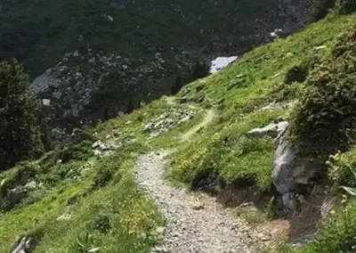 Braunwald steiniger Weg