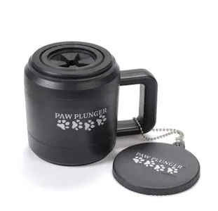 PawPlunger PAW170 Pfotenreiniger Medium, Schwarz