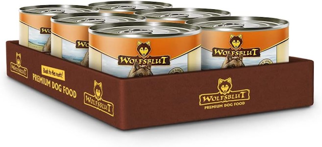 Wolfsblut - Wide Plain - 6 x 200 g - Pferd - Nassfutter - Hundefutter - Getreidefrei 